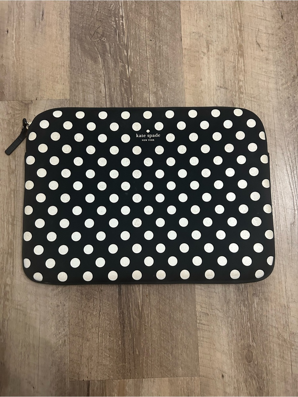 kate spade Black and White Polka Dot Tablet Sleeve